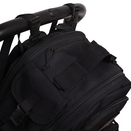 Sager Creek Dad Diaper Bag Backpack Travel Diaper Bag for Baby Essentials, BlackBlack,