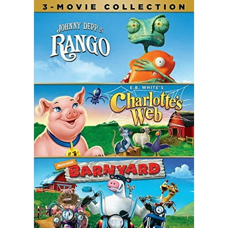 Charlotte?s Web / Barnyard / Rango (DVD)