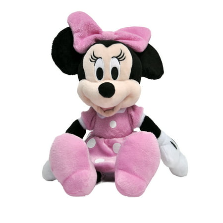 Disney 11" Mickey and Minnie Mouse Stuffed Plush Dolls Toys 2-Piece Set