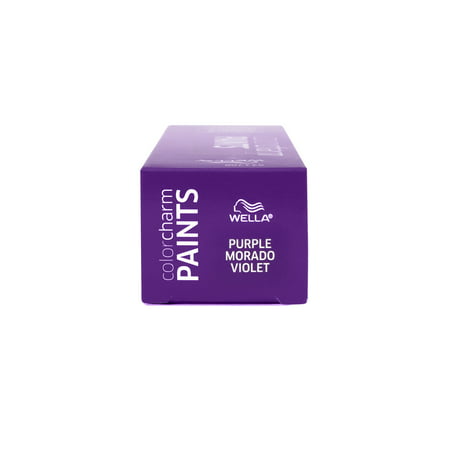 Wella Color Charm Paints, Intermixable Semi-Permanent Hair Color, Purple, Hair Dye, 2 ozPurple,