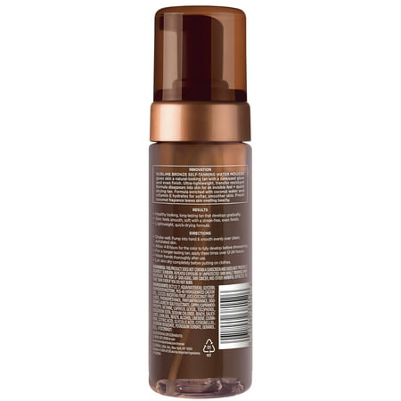 L'Oreal Paris Sublime Bronze Hydrating Self-Tanning Water Mousse, 5 fl ozMedium,