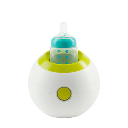Boon Orb Bottle Warmer Fits Most Baby Bottles, Baby Bottle & Baby Food Warmer, Green + White