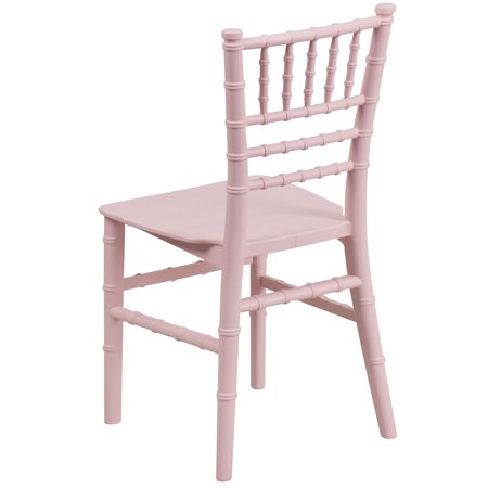 Flash Furniture Kids Pink Resin Chiavari ChairPink,