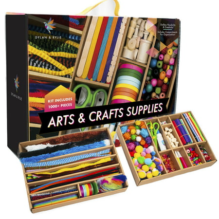 Arts & Crafts Supplies For Kids Craft Set - Kids Craft Kit For Kids And Toddler Craft Supplies For Preschool Art Supplies Kit - Kids Craft Supplies & Materials Kids Craft Box And Crafting Supplies