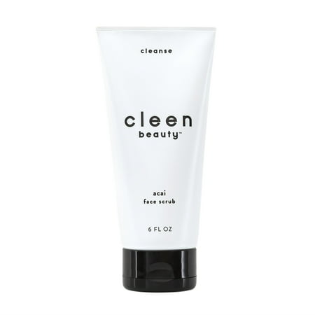 cleen beauty Acai Face Scrub, 6 fl oz, 6 fl oz