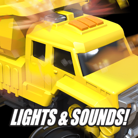 Tonka - The CLAW - Dump Truck - Lights and Sounds - Expandable Wheels