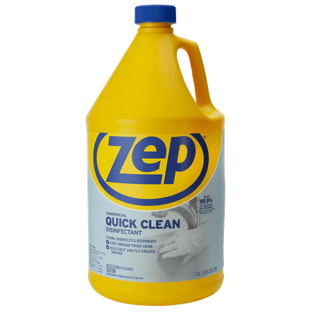 Zep Quick Clean Disinfectant 128 Ounces ECZUQCD1282 (Pack of 2), Gallon (Pack of 2)