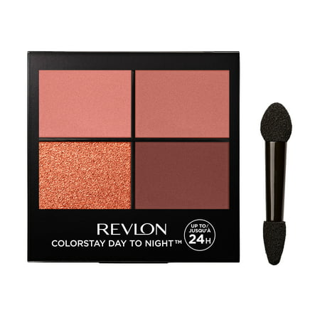 Revlon ColorStay Day to Night Eyeshadow Quad, 560 Stylish, 0.16 ozStylish,