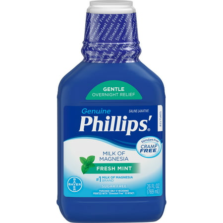 Phillips' Milk of Magnesia Fresh Mint 26 oz (Pack of 4)
