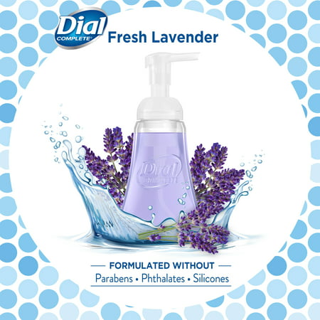 Dial Complete Antibacterial Foaming Hand Wash, Fresh Lavender, 7.5 fl oz