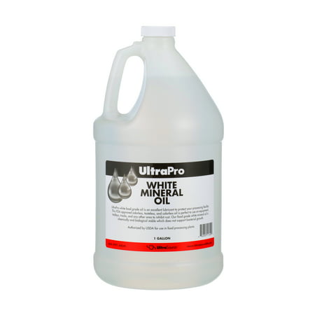 UltraPro Food Grade Mineral Oil, 1 Gallon (128oz), for Lubricating and Protecting Cutting Board, Butcher Block, Stainless Steel, Knife, Tool, Machine and Equipment, NSF Approved