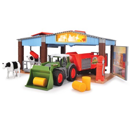 Dickie Toys: Farm Station - Light & Sound Kids Playset, Ages 3+