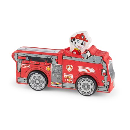 Melissa & Doug PAW Patrol Decorate Your Own Wooden Vehicles Craft Kit (20 Pieces)