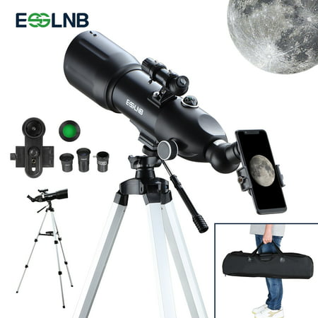 ESSLNB 133X Refractor Astonomical Telescope 400x80mm for Adults Kids Beginners
