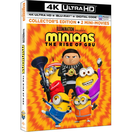 Minions: The Rise of Gru (4K Ultra HD + Blu-ray + Digital Copy)