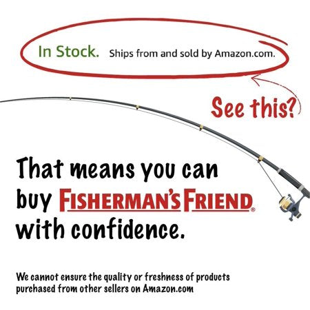6 Pack Fisherman's Friend Original Extra Strong Menthol 38 Lozenges Each