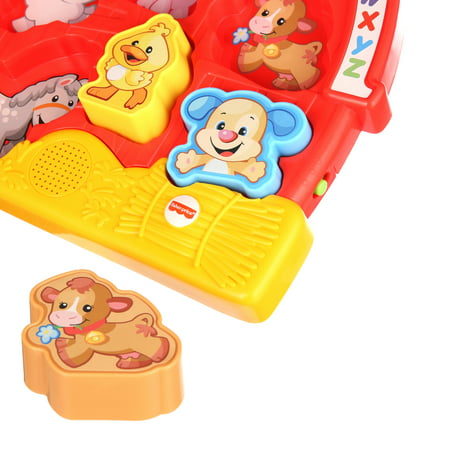 Fisher-Price Laugh & Learn Farm Animal Puzzle with 7 Different Songs