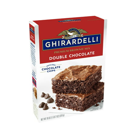 GHIRARDELLI? Double Chocolate Premium Brownie Mix, 18 oz