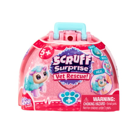 Little Live Scruff-a-Luvs Surprise Rescue, Reveal and Heal with Plush Pets (Style May Vary)