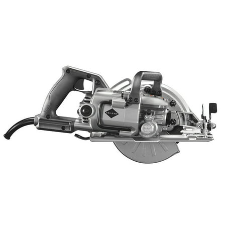 SKILSAW 15-Amp 7-1/4-Inch Aluminum Corded Worm Drive Circular Saw with SKILSAW Blade, SPT77W-01