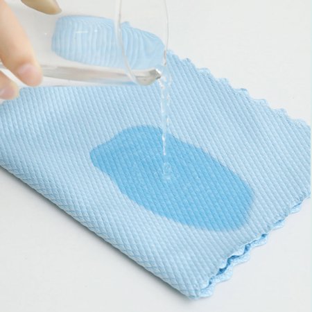 10Pcs Microfiber Cloths Multifunctional Streak Free Cleaning Rag Lint Free Fish Scale Cloth Household Reusable Car Window Glass Mirror Polishing Scrubbing Cloth High Absorbency 40x30cm(Gray Pink Blue)