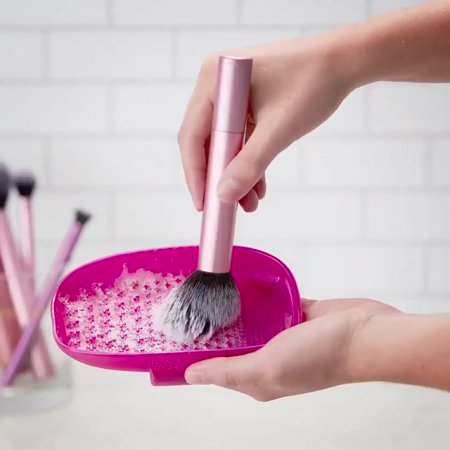Real Techniques? Textured Silicone Brush Cleansing Palette, Single
