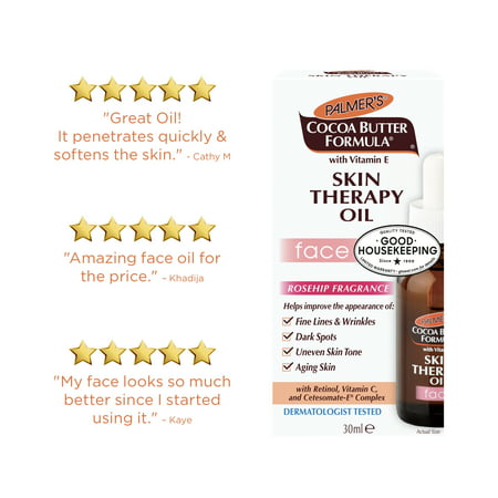 Palmer's Cocoa Butter Formula Skin Therapy Face Oil, Rosehip Fragrance, 1 fl. oz.