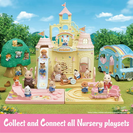 Calico Critters Baby Tree House, Dollhouse Playset with Figure