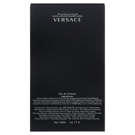 Versace Pour Homme Eau De Toilette, Cologne for Men, 6.7 Oz, One Size