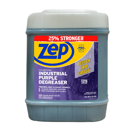 Zep Industrial Purple Degreaser and Cleaner Concentrate 5 Gallon (1 Pail) Best on Shop Grease, 5 Gallon (Pack of 1)