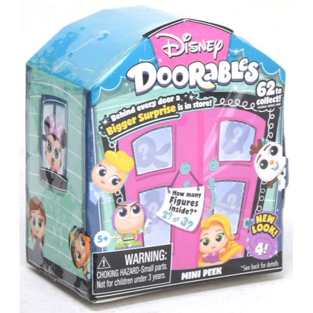 Knick Knack Toy Shack Disney Doorable series 4 Mini Peek Action Figure Set, 27 Pieces