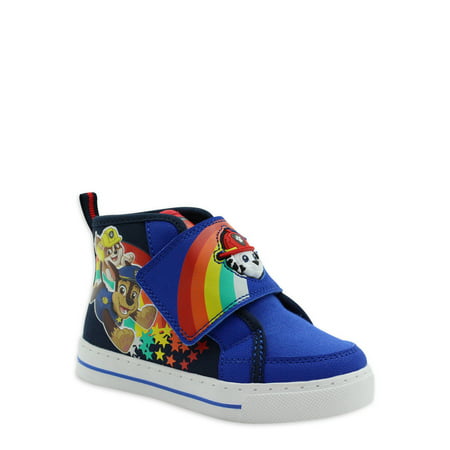 "Paw Patrol & Friends High Top Sneaker (Toddler Boys)"Blue/Multi,