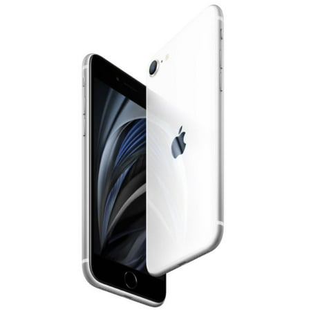 Cricket Apple iPhone SE (2nd Generation - 2020), 64GB, White -Prepaid Smartphone [Locked to Cricket Wireless], White