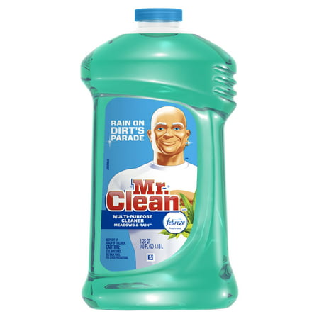 Mr. Clean with Febreze Meadows and Rain Multi-Surface Cleaner, 40 oz., 40 oz