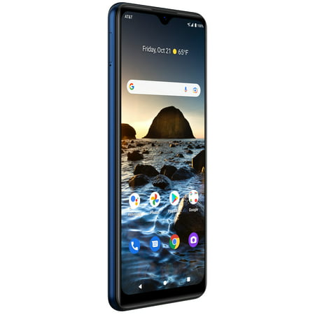 AT&T Motivate Max 32GB, Celestial Blue - Prepaid Smartphone