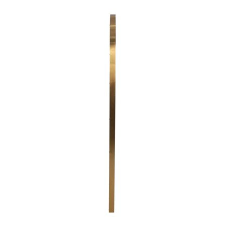 Noble House Weikel Full Length Mirror, Brushed Brass