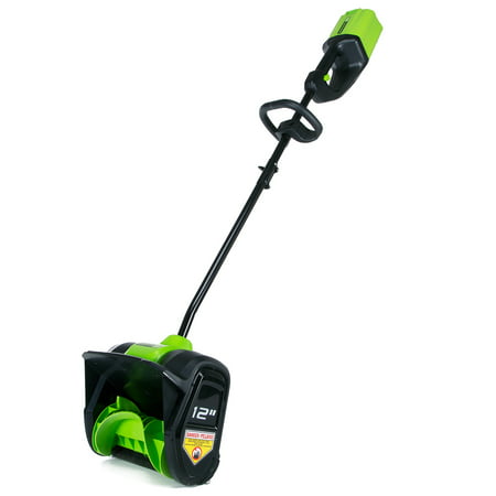 Greenworks PRO 12" 80V Cordless Brushless Snow Shovel, 2.0 Ah Battery Included, 2600602