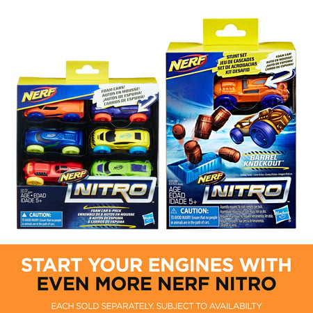 DoubleClutch Inferno Nerf Nitro Toy Includes Blaster