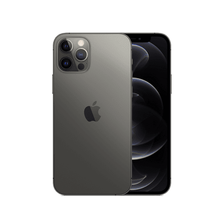 Restored Apple iPhone 12 Pro Max 128GB Fully Unlocked Graphite (Refurbished), Graphite
