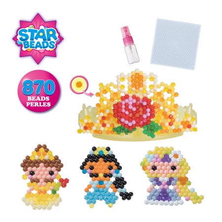 Aquabeads Disney Princess Tiara Set, Kids Crafts, Beads, Arts and Crafts, Complete Activity Kit for 4+
