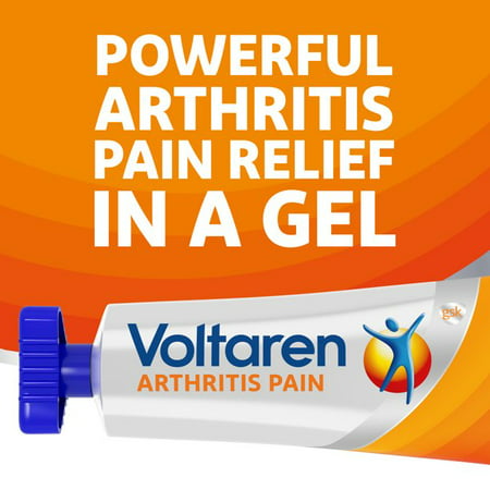 Voltaren Diclofenac Sodium Topical Arthritis Pain Relief Gel Tube, 5.3 Oz, 2 Pack