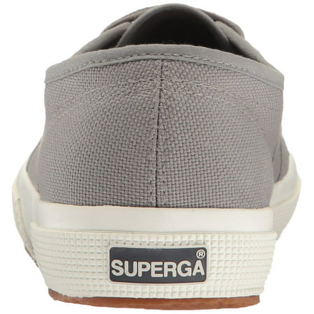 Superga Women's 2750 Classic Lace-up Canvas Sneaker, Grey Sage, 36