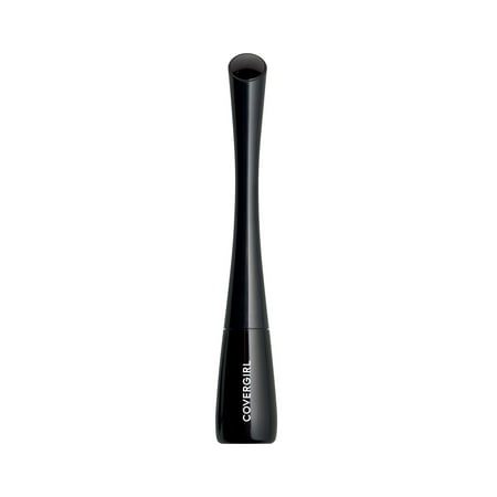 COVERGIRL Get In Line Liquid Eyeliner, 325 Black Vinyl, 0.08 oz, Feather-Fine Tip, Contour-Grip Handle, Quick-Dry Liquid Eyeliner, Removes EasilyBlack Vinyl,