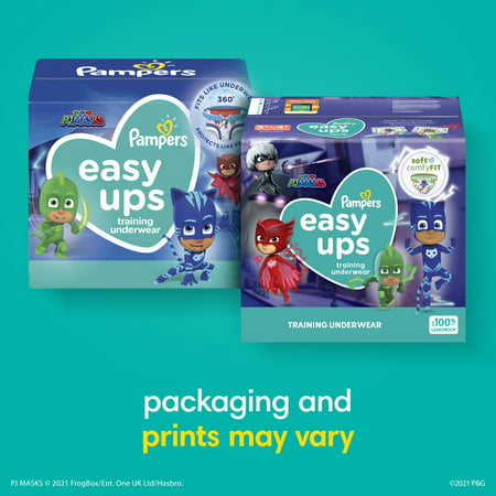 Pampers Easy Ups Boys Training Pants (Choose Your Size & Count), 5T/6T
