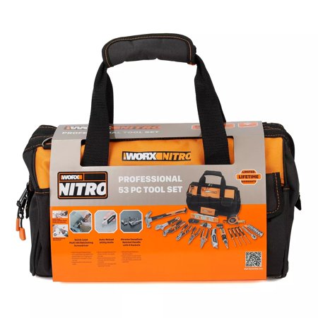 Worx NITRO Professional 53-Piece Tool Set