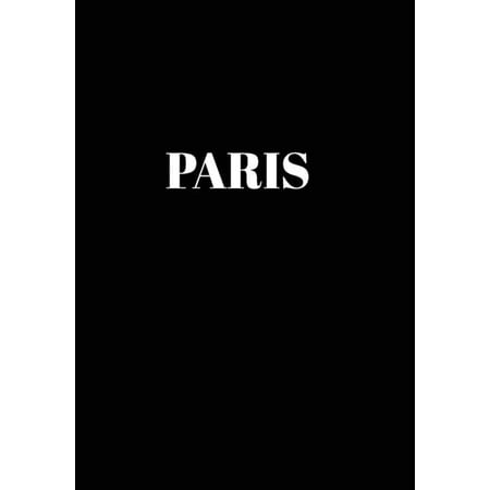 World Fashion Cities: Paris : Hardcover Black Decorative Book for Decorating Shelves, Coffee Tables, Home Decor, Stylish World Fashion Cities Design (Series #3) (Hardcover)