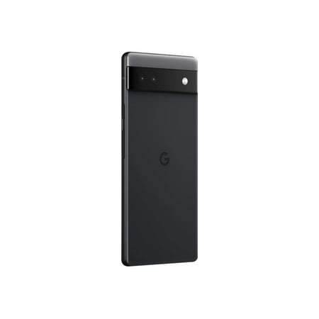 Google Pixel 6a - 5G smartphone - dual-SIM - RAM 6 GB / Internal Memory 128 GB - OLED display - 6.1" - 2400 x 1080 pixels (60 Hz) - 2x rear cameras 12.2 MP, 12 MP - front camera 8 MP - charcoal