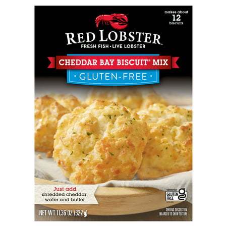 Red Lobster Gluten-Free Cheddar Bay Biscuit Mix, 11.36 oz Box