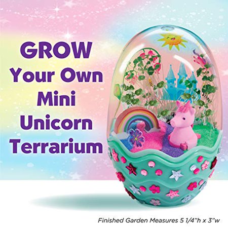Creativity for Kids Mini Garden: Magical Unicorn - Unicorn Gifts for Girls and Boys Age 6-8+, Unicorn Arts and Crafts for Kids