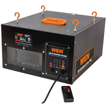 WEN Products 3-Speed Remote-Controlled Air Filtration System (300/350/400 CFM)